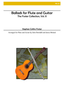 Boland Foster Ballads for flute and guitar